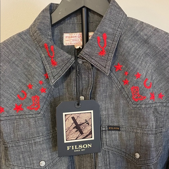 WOMEN'S EMBROIDERED WESTERN SHIRT - Picture 9 of 9